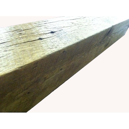 Creative Hardwoods Reclaimed Barn Beam Mantel 6Hx6Dx60L 6660b